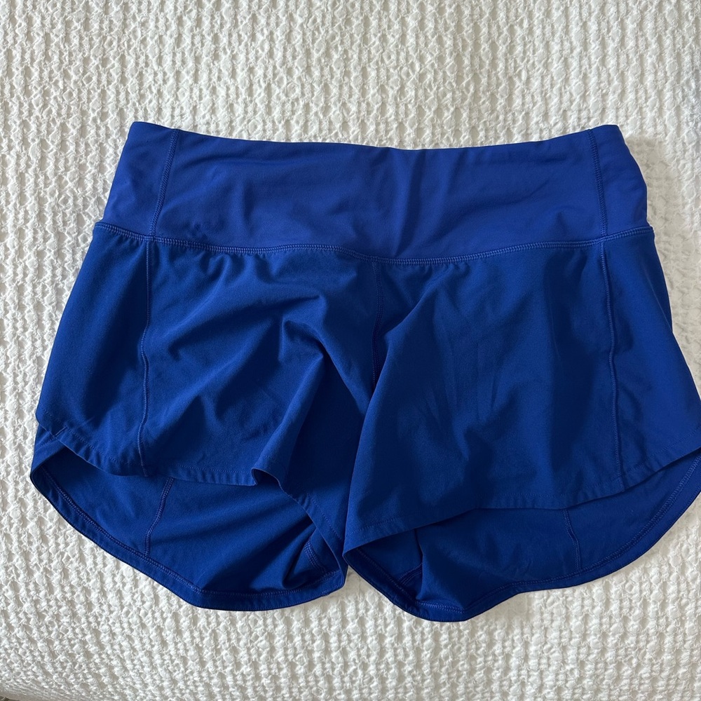 Size 6 Lulu lemon blue shorts